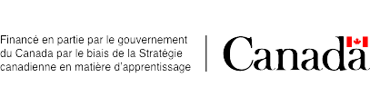 Financé en partie par le gouvernement du Canada par le biais de la Stratégie canadienne en matière d’apprentissage